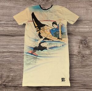 Kenzo Ama Diver Kimono Mini Dress